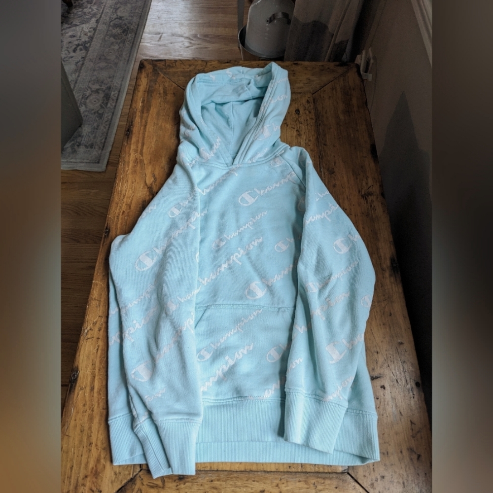 Youth medium Champion hooded sweatshirt